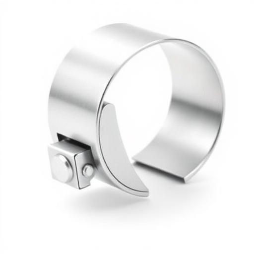 Abrazadera Sujeción Para Tubo Bajada Aguas Lluvias - Canaletas PVC para uso industrial